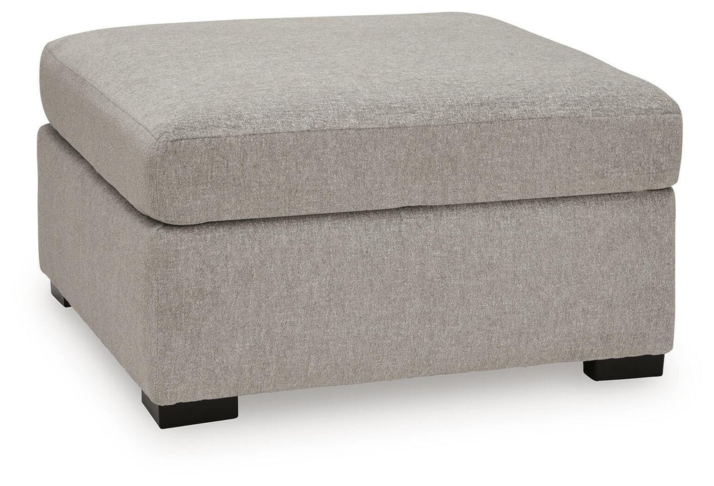 ModMax Luxe - Oversized Accent Ottoman - Flint - Tallahassee Discount Furniture (FL)