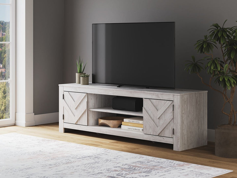 Cayboni - LG TV Stand With Fireplace Option - Tallahassee Discount Furniture (FL)