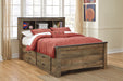 Trinell - Bookcase Bed With Storage - Tallahassee Discount Furniture (FL)