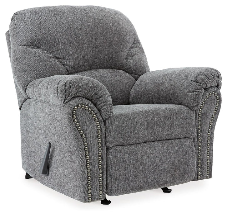 Allmaxx - Rocker Recliner - Pewter - Tallahassee Discount Furniture (FL)