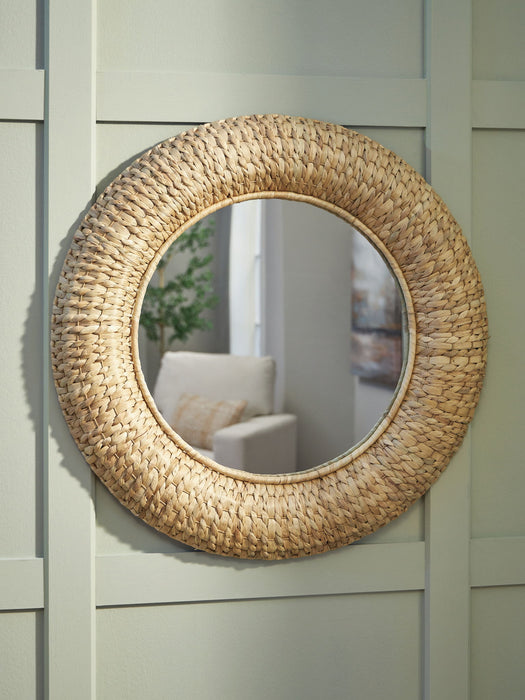 Briggsburg - Natural - Accent Mirror - Tallahassee Discount Furniture (FL)