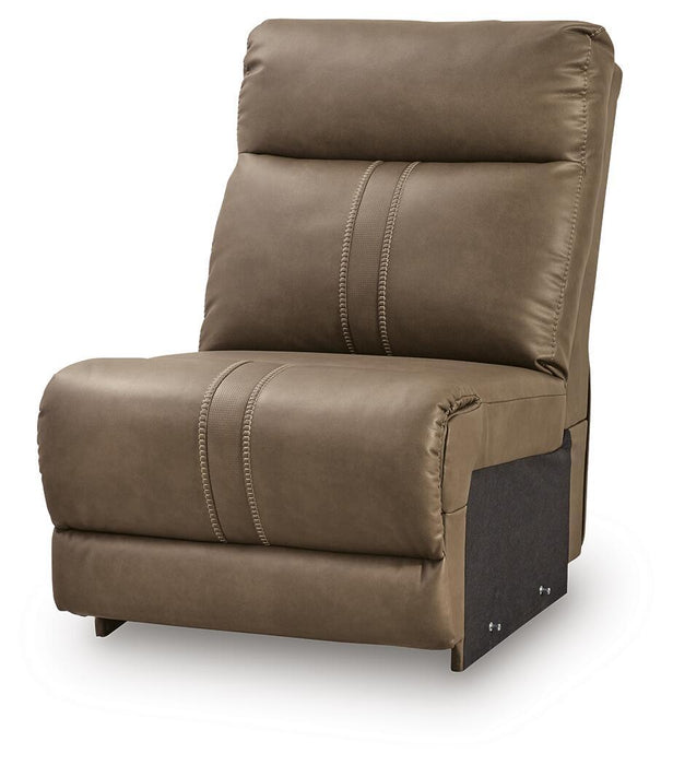 Max-Momentum - Armless Chair - Biscotti - Tallahassee Discount Furniture (FL)