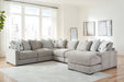 Aslan Court - Sectional With Ottoman Set - Tallahassee Discount Furniture (FL)