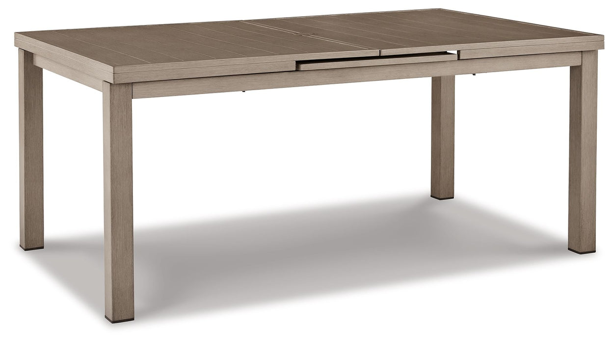 Beach Front - Beige - RECT Dining Room EXT Table - Tallahassee Discount Furniture (FL)