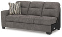 Olten - Graphite - LAF Sofa - Tallahassee Discount Furniture (FL)