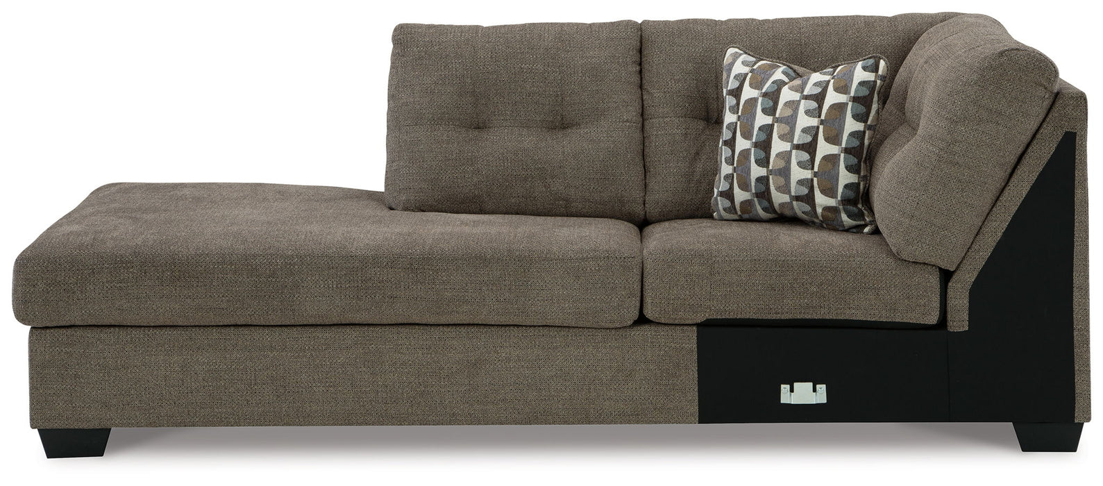 Mahoney - Chocolate - Laf Corner Chaise - Tallahassee Discount Furniture (FL)