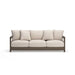 Arc Lake - Sofa With Cushion - Brown / Beige - Tallahassee Discount Furniture (FL)