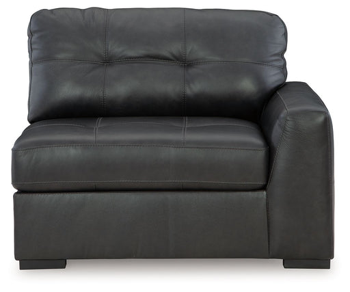 Brindley Pier - Fog - Raf Corner Chair - Tallahassee Discount Furniture (FL)