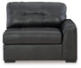 Brindley Pier - Fog - Raf Corner Chair - Tallahassee Discount Furniture (FL)