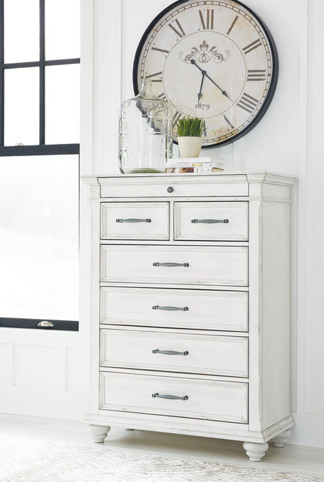 Kanwyn - Whitewash - Chest - Tallahassee Discount Furniture (FL)