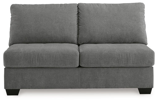 Birkdale Court - Gray - Armless Loveseat - Tallahassee Discount Furniture (FL)