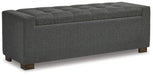 Cortwell - Storage Bench - Gray - Tallahassee Discount Furniture (FL)