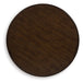 Frallyn - Dark Brown - Round End Table - Tallahassee Discount Furniture (FL)