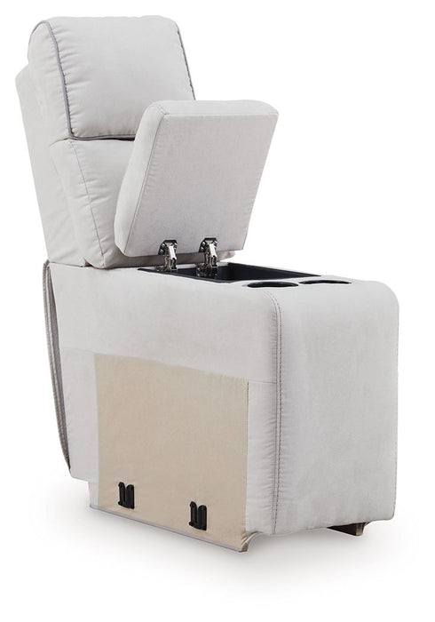 Social Pointe - Pearl / Ash - Console With Storage - Tallahassee Discount Furniture (FL)