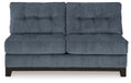 Maxon Place - Navy - Armless Loveseat - Tallahassee Discount Furniture (FL)