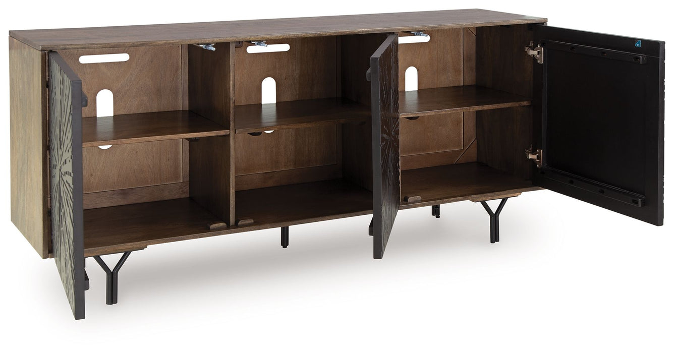 Lavinmont - Multi Brown - Accent Cabinet - Tallahassee Discount Furniture (FL)