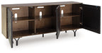 Lavinmont - Multi Brown - Accent Cabinet - Tallahassee Discount Furniture (FL)