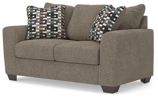 Triston-Peaks - Loveseat - Suede - Tallahassee Discount Furniture (FL)