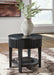 Marstream - Black - Round End Table - Tallahassee Discount Furniture (FL)