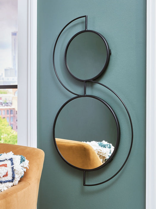Shayham - Black - Accent Mirror - Tallahassee Discount Furniture (FL)