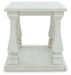 Arlendyne - Antique White - Rectangular End Table - Tallahassee Discount Furniture (FL)