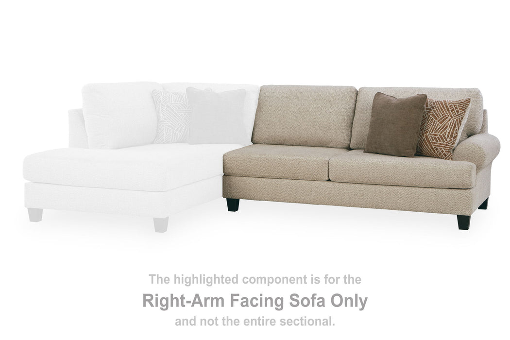 Steelwater Retreat - RAF Sofa - Latte - Tallahassee Discount Furniture (FL)