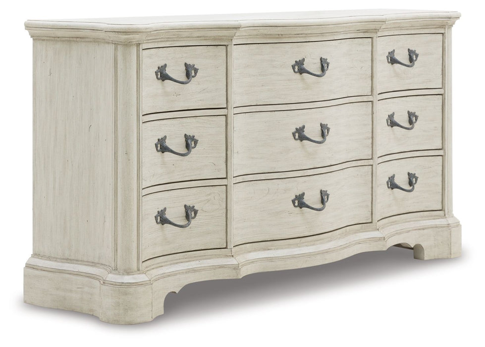 Arlendyne - Antique White - Dresser - Tallahassee Discount Furniture (FL)