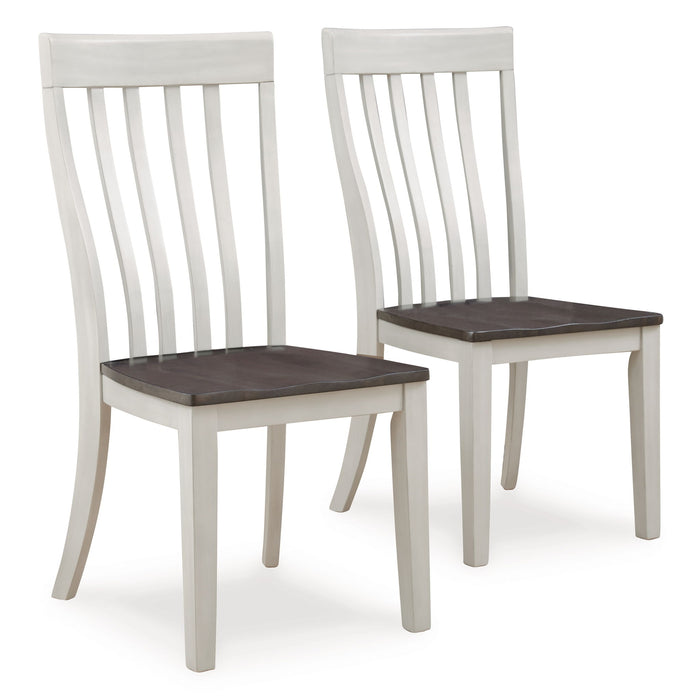 Darborn - Gray / Brown - Dining Room Side Chair (Set of 2) - Tallahassee Discount Furniture (FL)