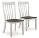 Darborn - Gray / Brown - Dining Room Side Chair (Set of 2) - Tallahassee Discount Furniture (FL)