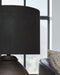 Naareman - Metallic Black - Terracotta Table Lamp - Tallahassee Discount Furniture (FL)