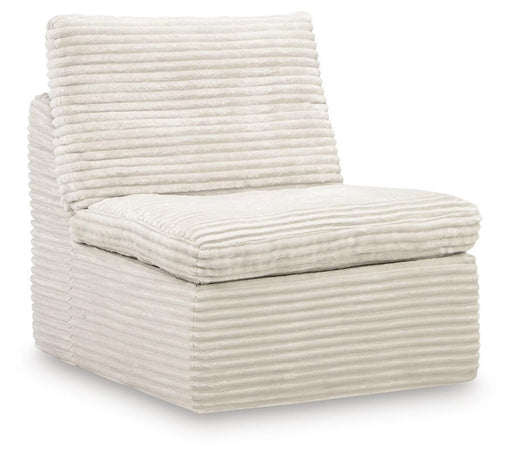 Fannin - Armless Chair - Ivory - Tallahassee Discount Furniture (FL)