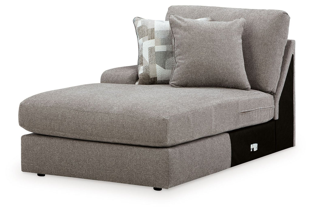 Lindon - LAF Corner Chaise - Smoke - Tallahassee Discount Furniture (FL)