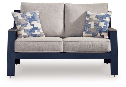 East Beach - Loveseat With Cushion - Blue - Tallahassee Discount Furniture (FL)