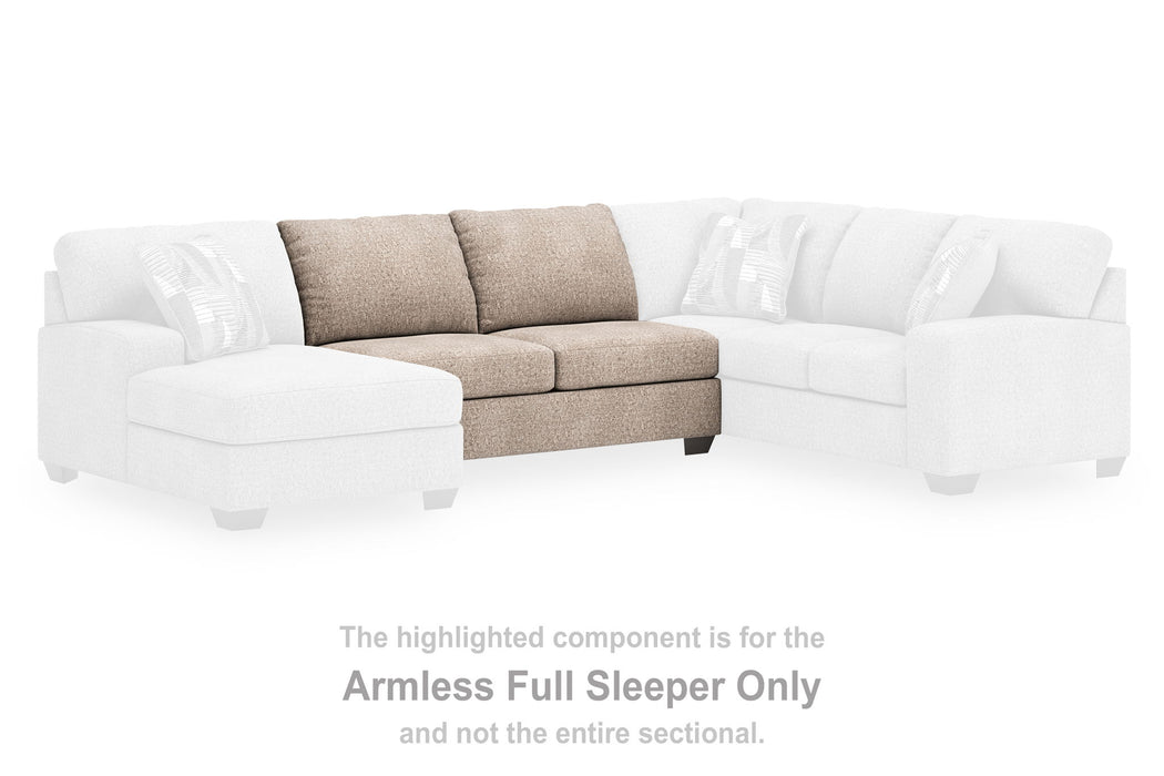 Seyler Lane - Beige - Armless Full Sleeper - Tallahassee Discount Furniture (FL)