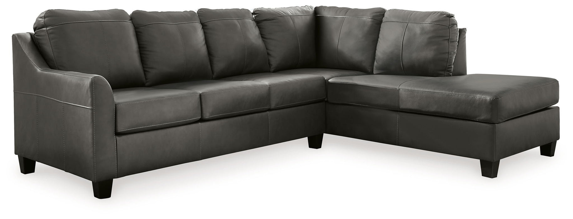 Valderno - Fog - 2-Piece Sectional With Raf Corner Chaise - Tallahassee Discount Furniture (FL)