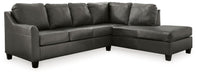 Valderno - Fog - 2-Piece Sectional With Raf Corner Chaise - Tallahassee Discount Furniture (FL)