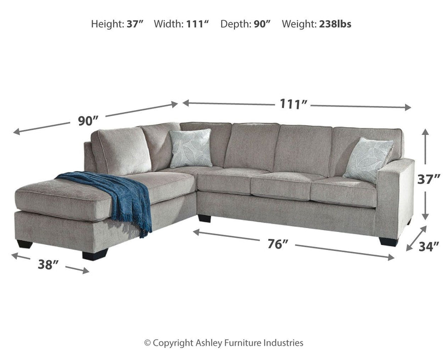 Altari - Sectional With Chaise - Tallahassee Discount Furniture (FL)