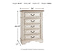 Realyn - Chest - Chipped White - Tallahassee Discount Furniture (FL)