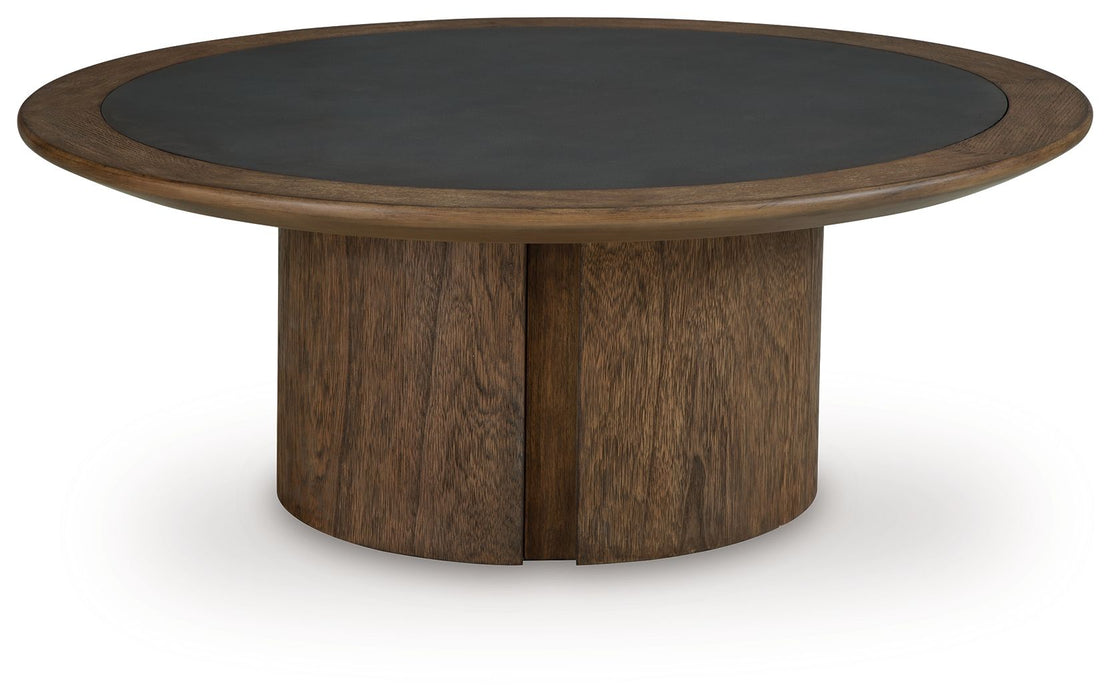 Dontayne - Round Table - Tallahassee Discount Furniture (FL)