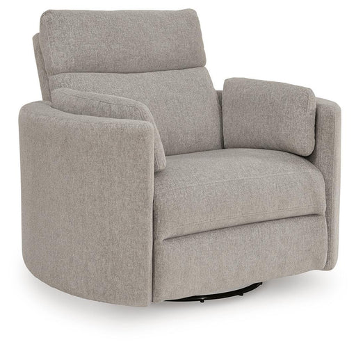 ModMax Luxe - Swivel Glider Power Recliner - Flint - Tallahassee Discount Furniture (FL)