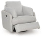 Alainmont Next-Gen Nuvella - Swivel Power Recliner - Tallahassee Discount Furniture (FL)