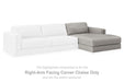 Amiata - Glacier - Raf Corner Chaise - Tallahassee Discount Furniture (FL)