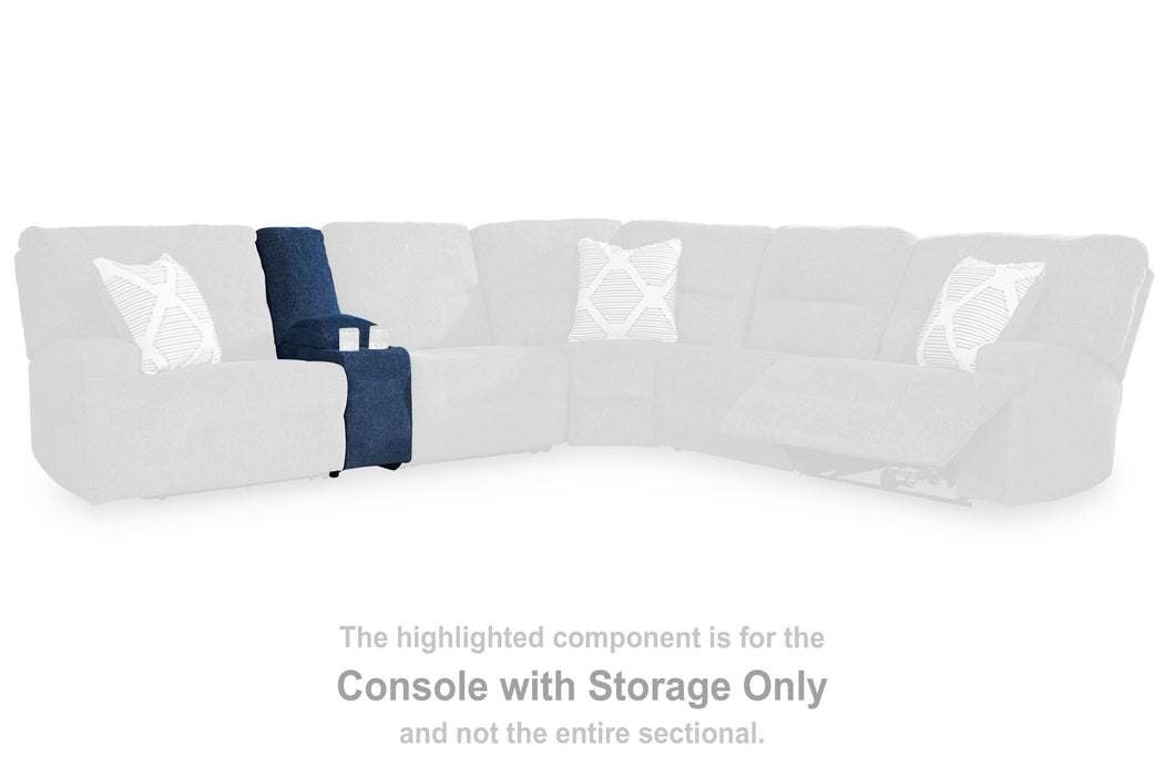 Acklen Place - Navy - Console With Storage - Tallahassee Discount Furniture (FL)