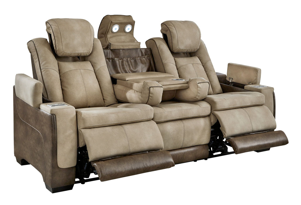 Next-Gen Durapella - Power Reclining Sofa - Tallahassee Discount Furniture (FL)