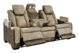 Next-Gen Durapella - Power Reclining Sofa - Tallahassee Discount Furniture (FL)