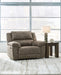 Laresview - Fossil - Zero Wall Wide Seat Recliner - Tallahassee Discount Furniture (FL)
