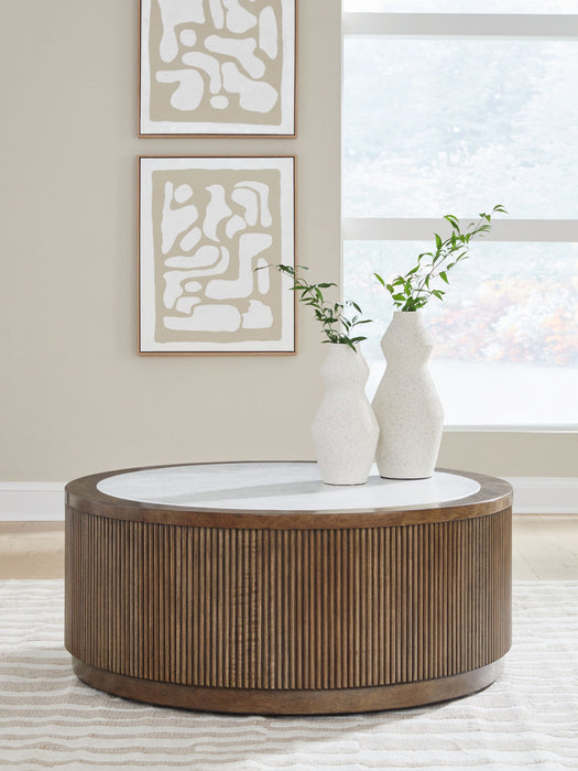 Hadonna - Round Table - Tallahassee Discount Furniture (FL)