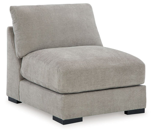 Aslan Court - Pebble - Armless Chair - Tallahassee Discount Furniture (FL)