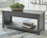 Freedan - Grayish Brown - Rect Lift Top Cocktail Table - Tallahassee Discount Furniture (FL)