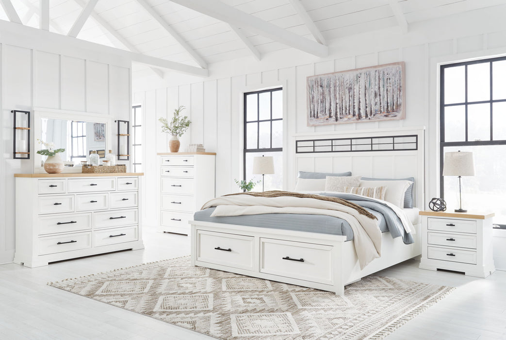 Ashbryn - Panel Storage Bedroom Set - Tallahassee Discount Furniture (FL)
